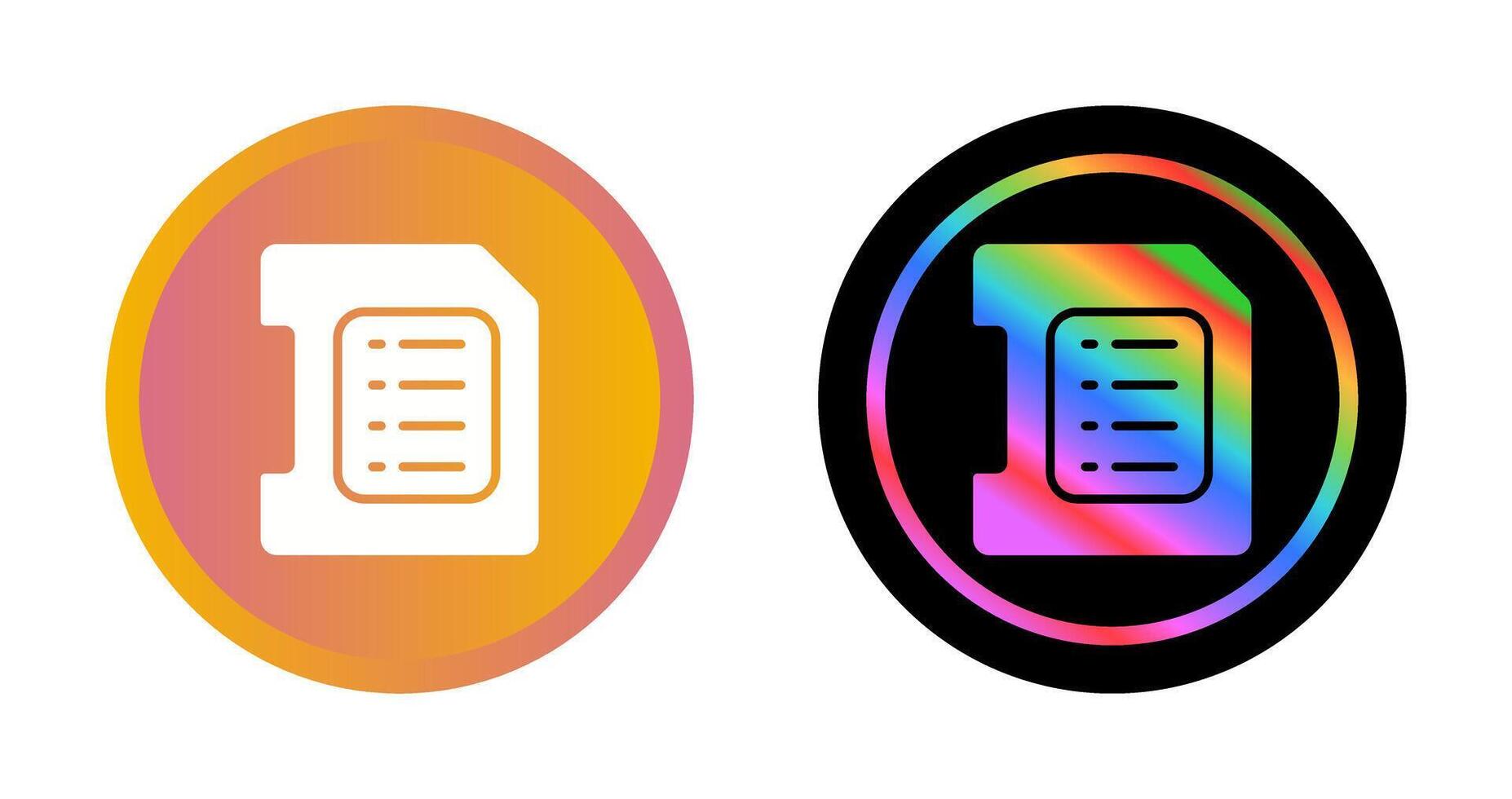Sd Card Vector Icon