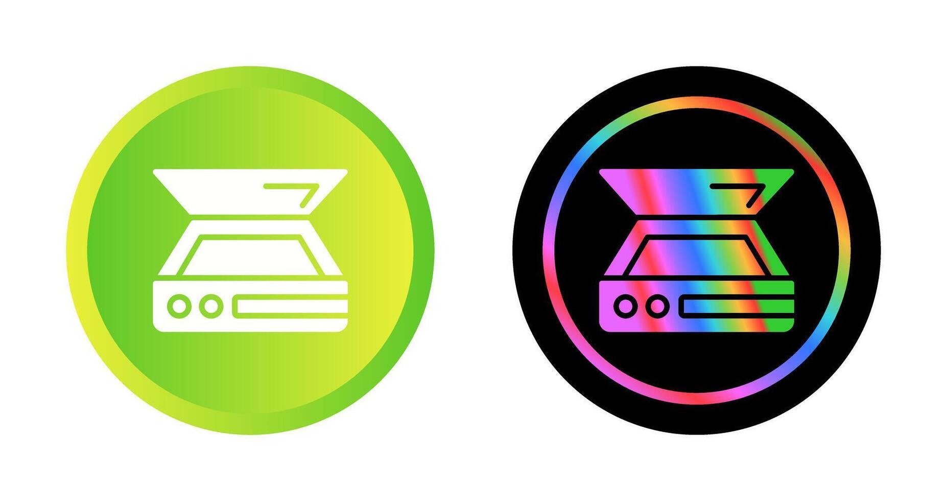 Scanner Vector Icon