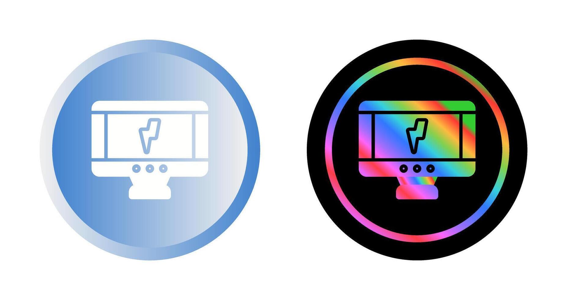 Thunderbolt Vector Icon
