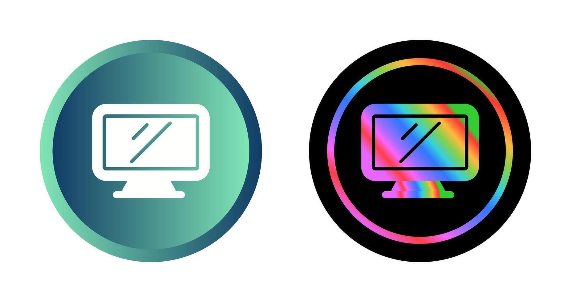 Computer Vector Icon