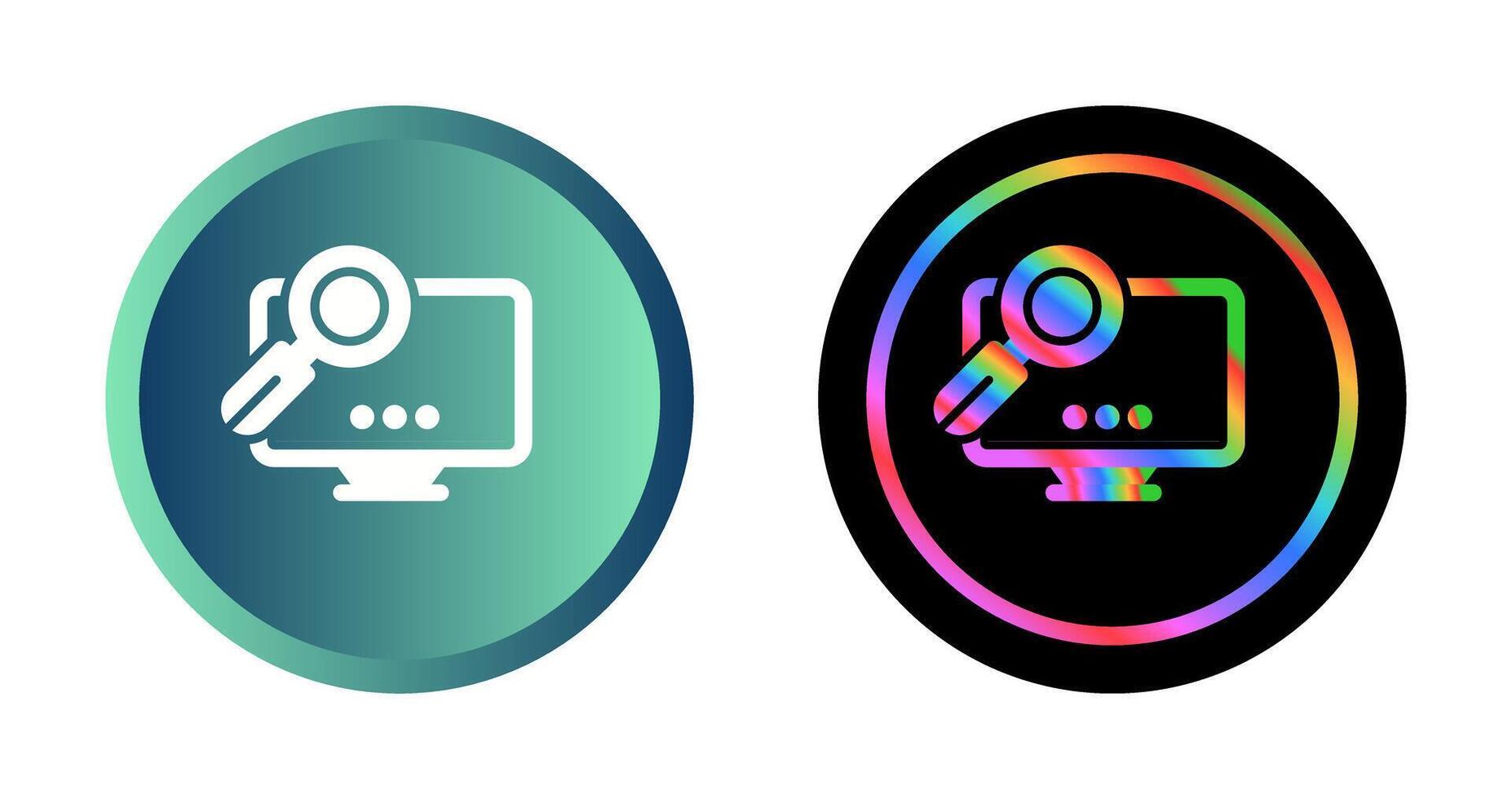 Desktop Vector Icon