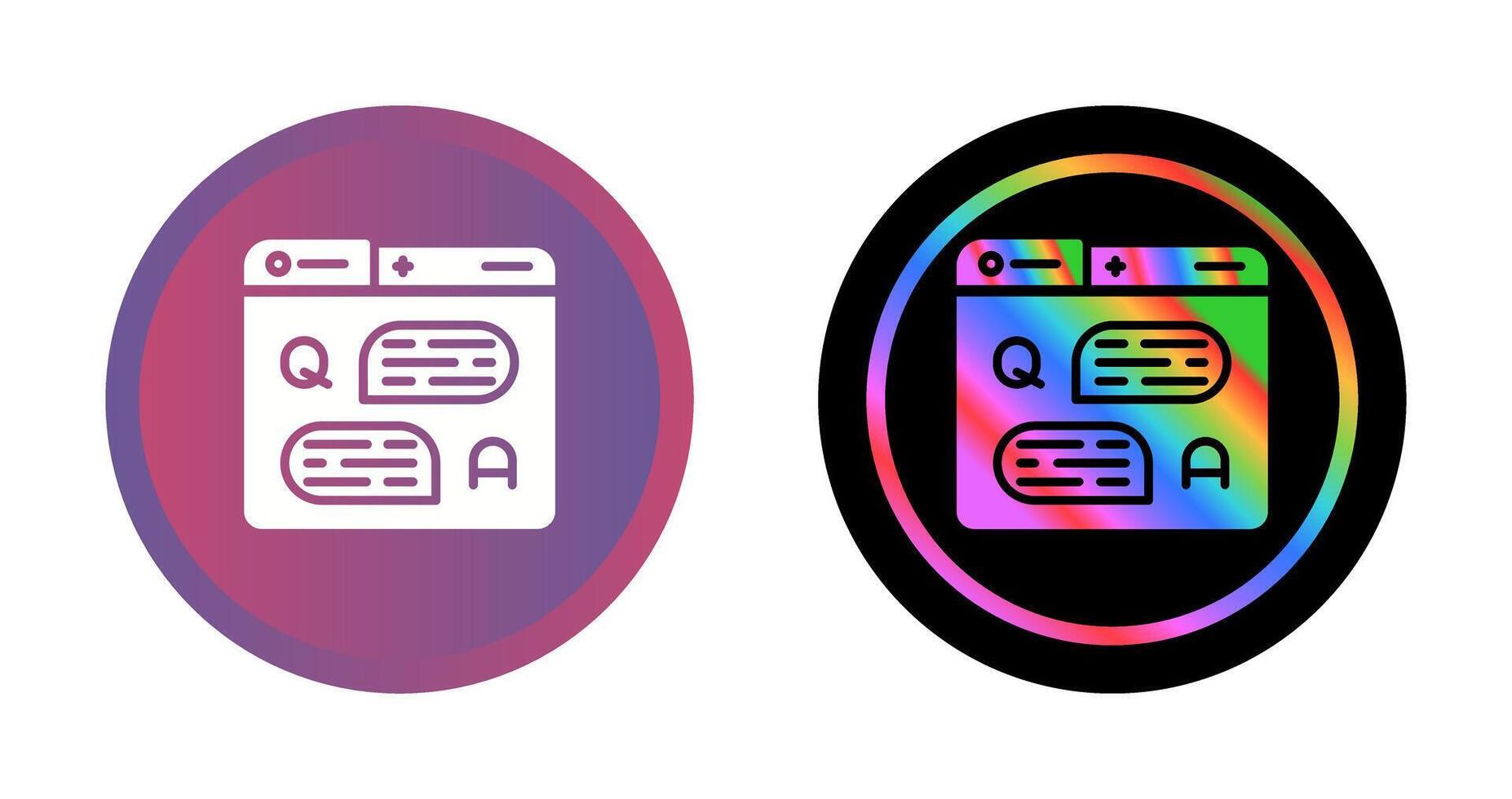 Forum Vector Icon