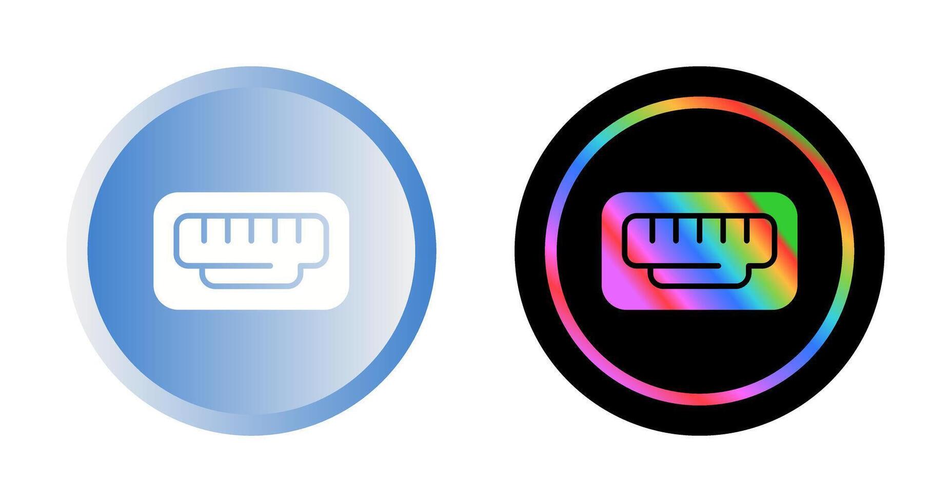 Ethernet Port Vector Icon