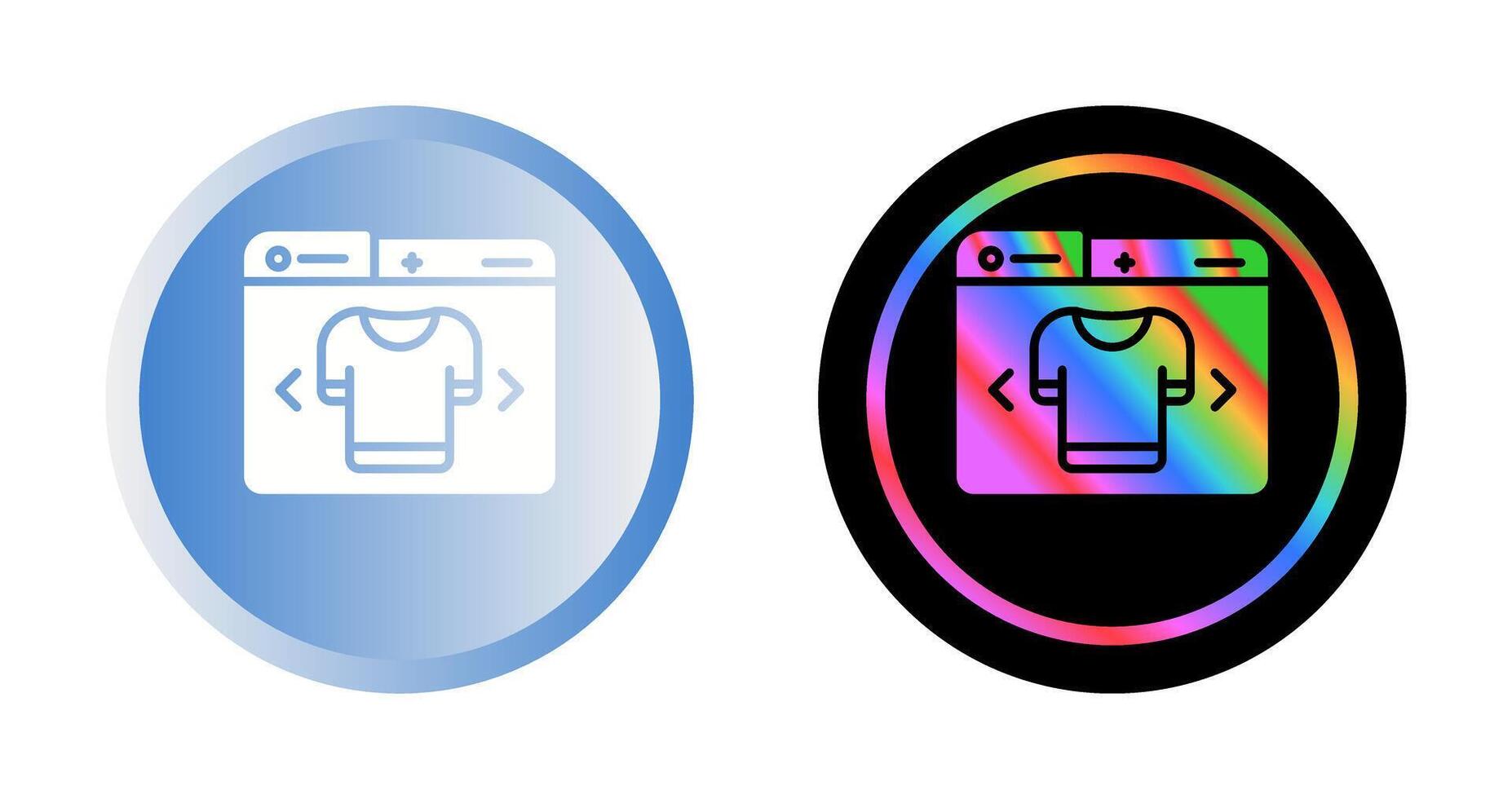 Clothing Store Vector Icon