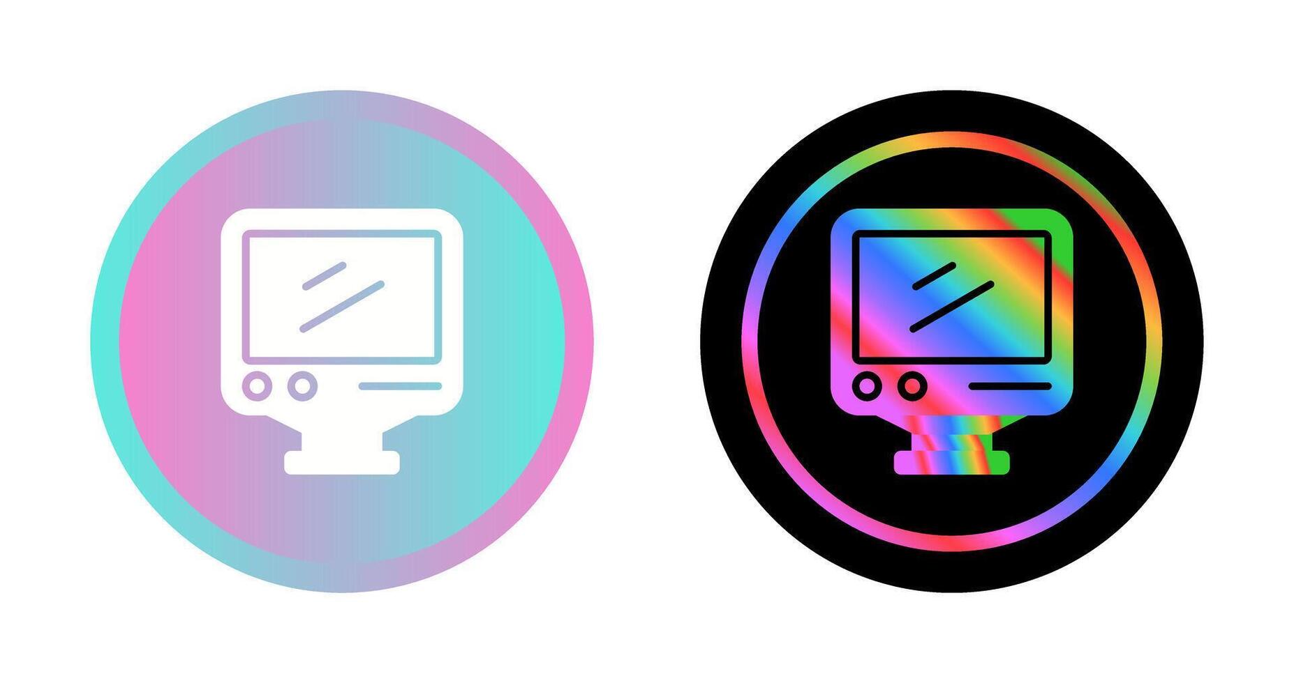 Desktop Vector Icon