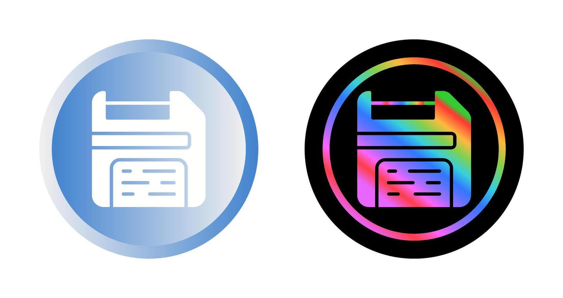 Floppy Disk Vector Icon