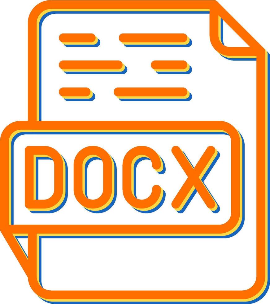 DOCX Vector Icon