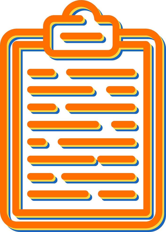 Clipboard Vector Icon