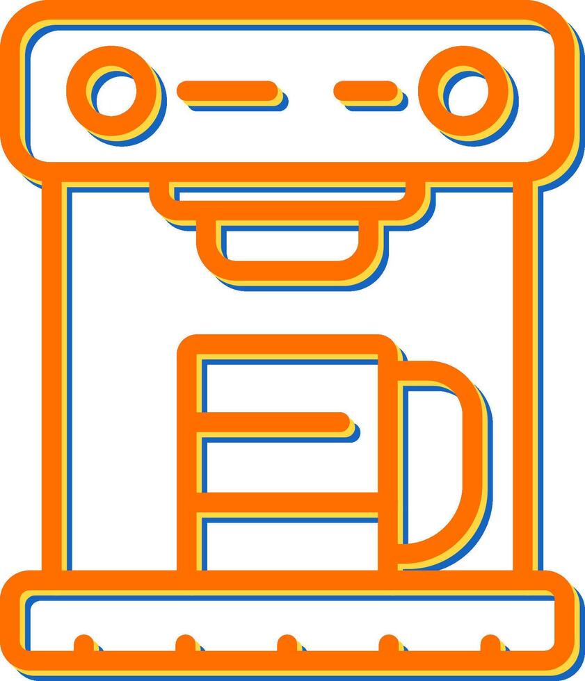 Coffee Machine Vector Icon