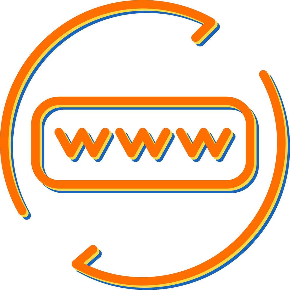 Domain Renewal Vector Icon