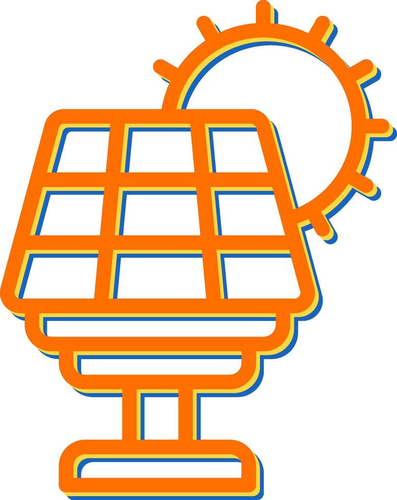 Solar Panel Vector Icon