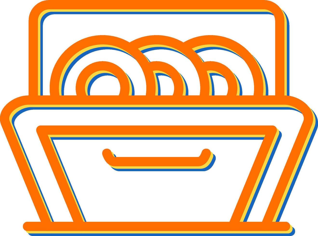 Dishwasher Vector Icon