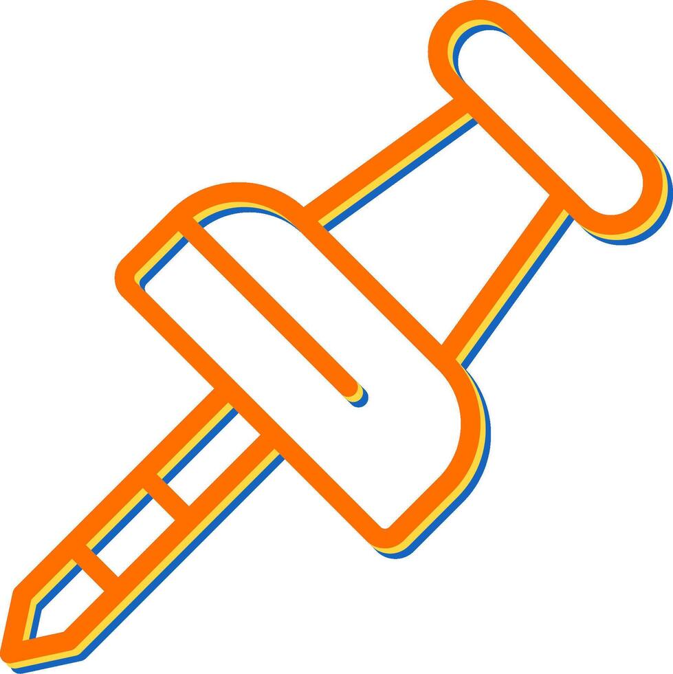Pushpin Vector Icon