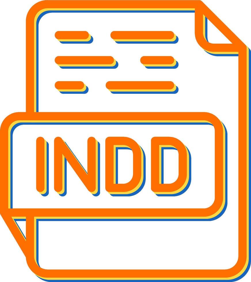 indd vector icono