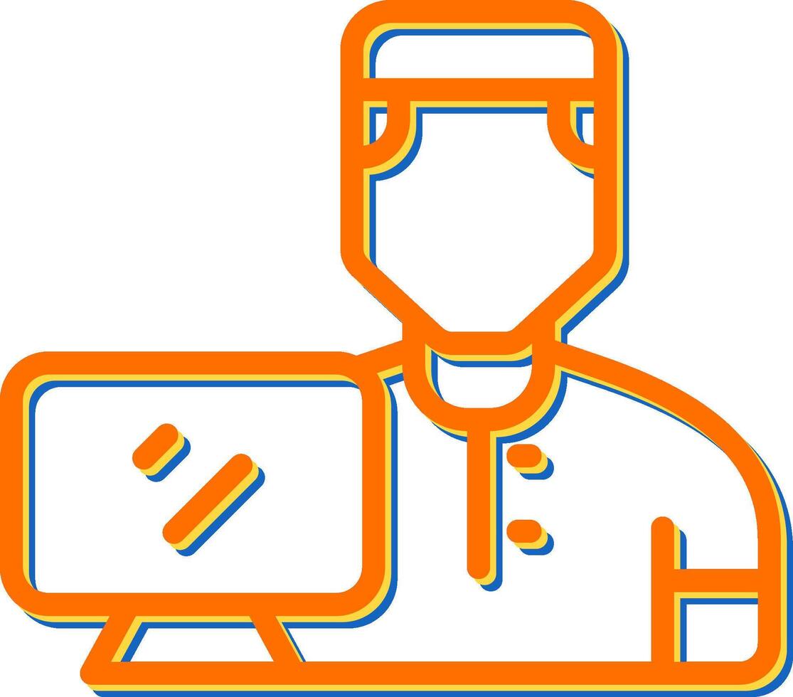 Working Man Vector Icon