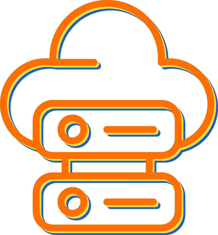 Web Hosting Vector Icon