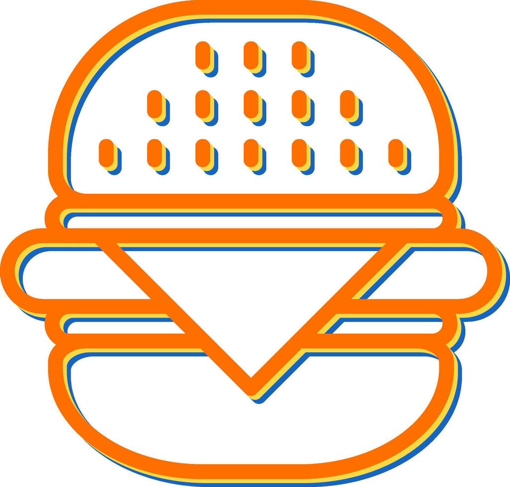 Burger Vector Icon