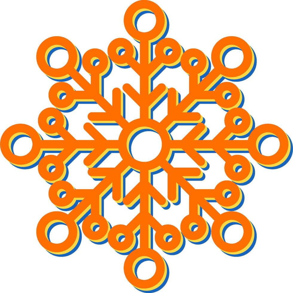 Snow Vector Icon