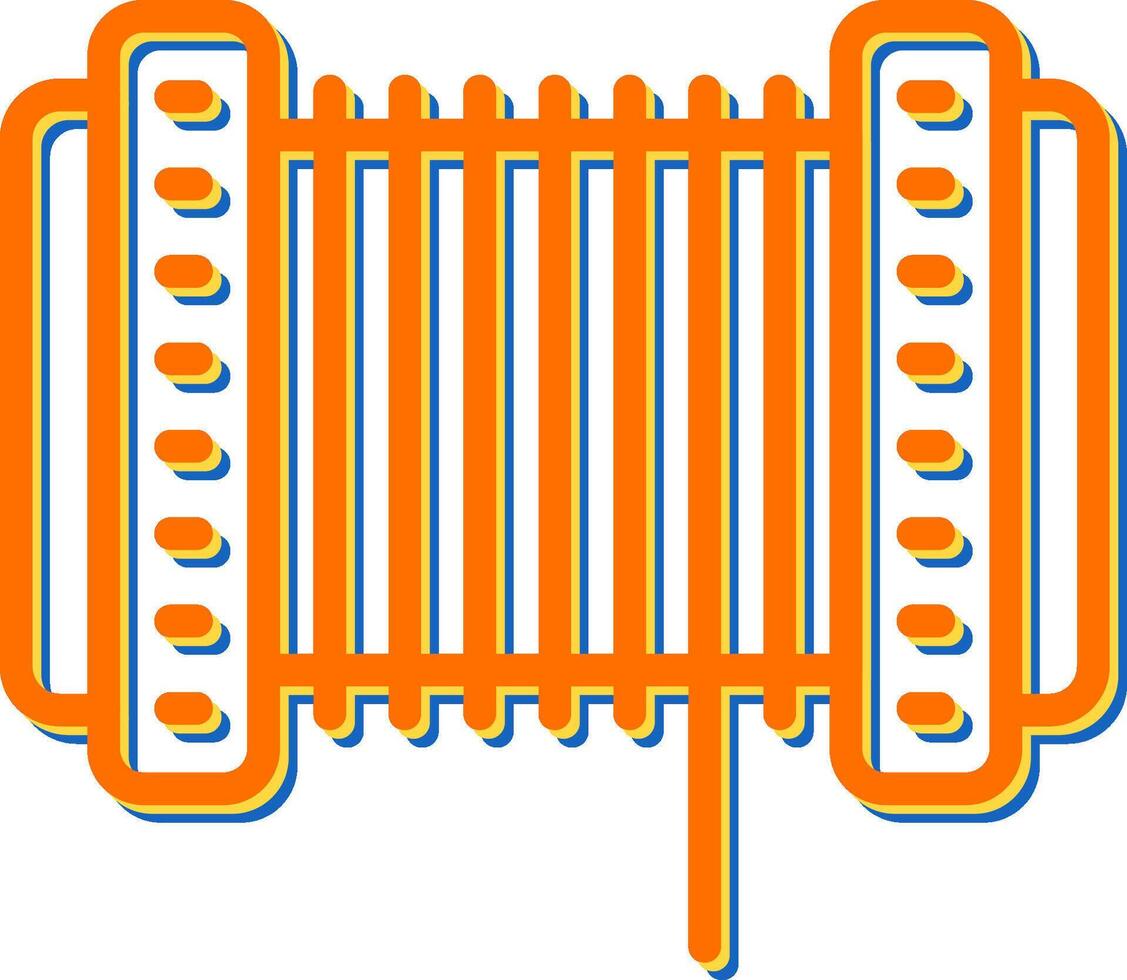 cable carrete vector icono