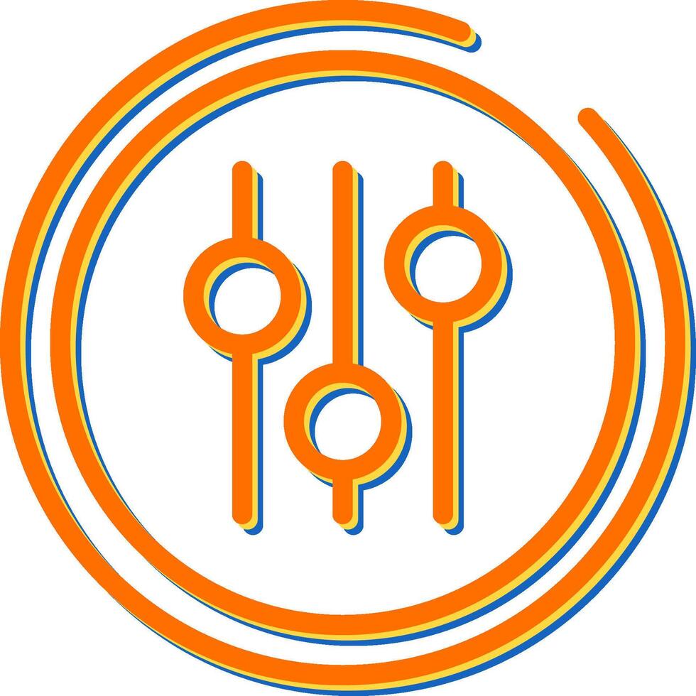 Audio Equalizer Vector Icon