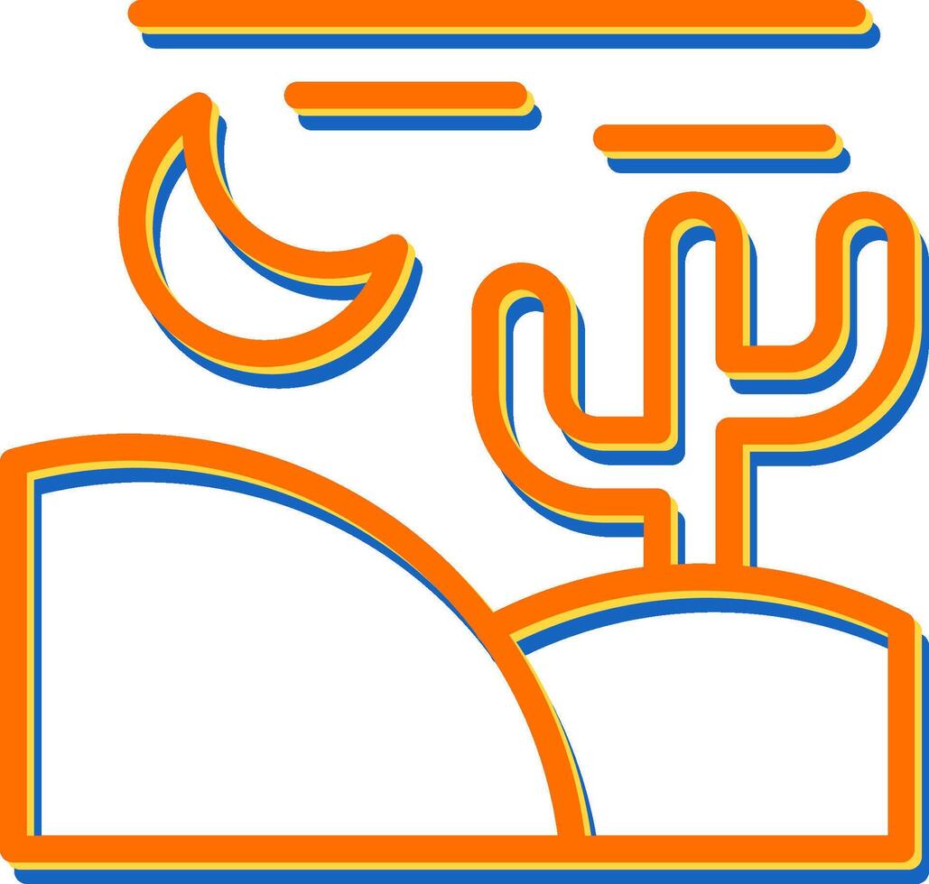 Desert Vector Icon