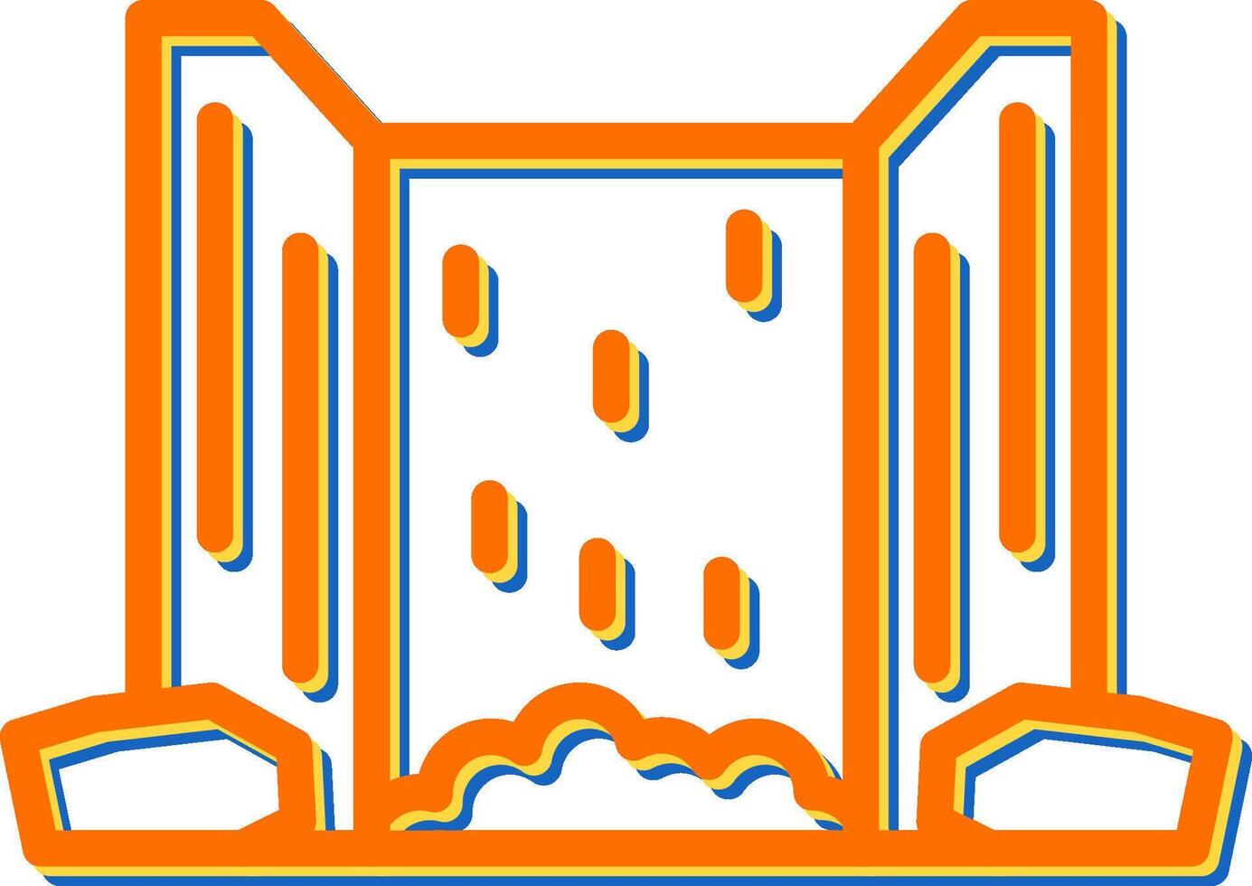 Waterfall Vector Icon