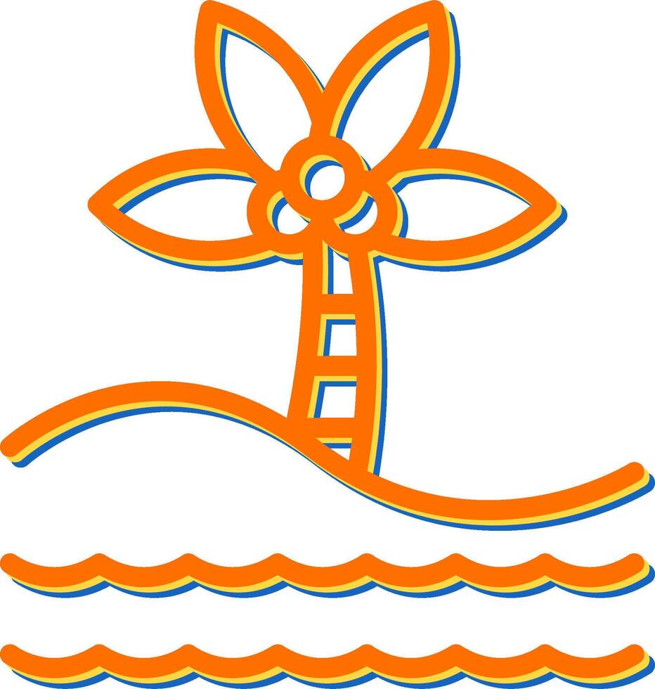 Island Vector Icon