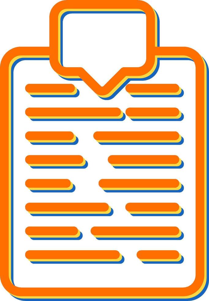 Document Tagging Vector Icon