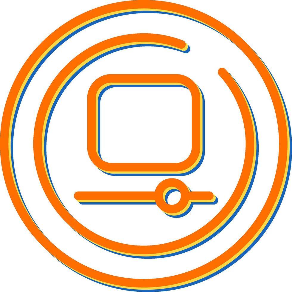 Video Stop Circle Vector Icon