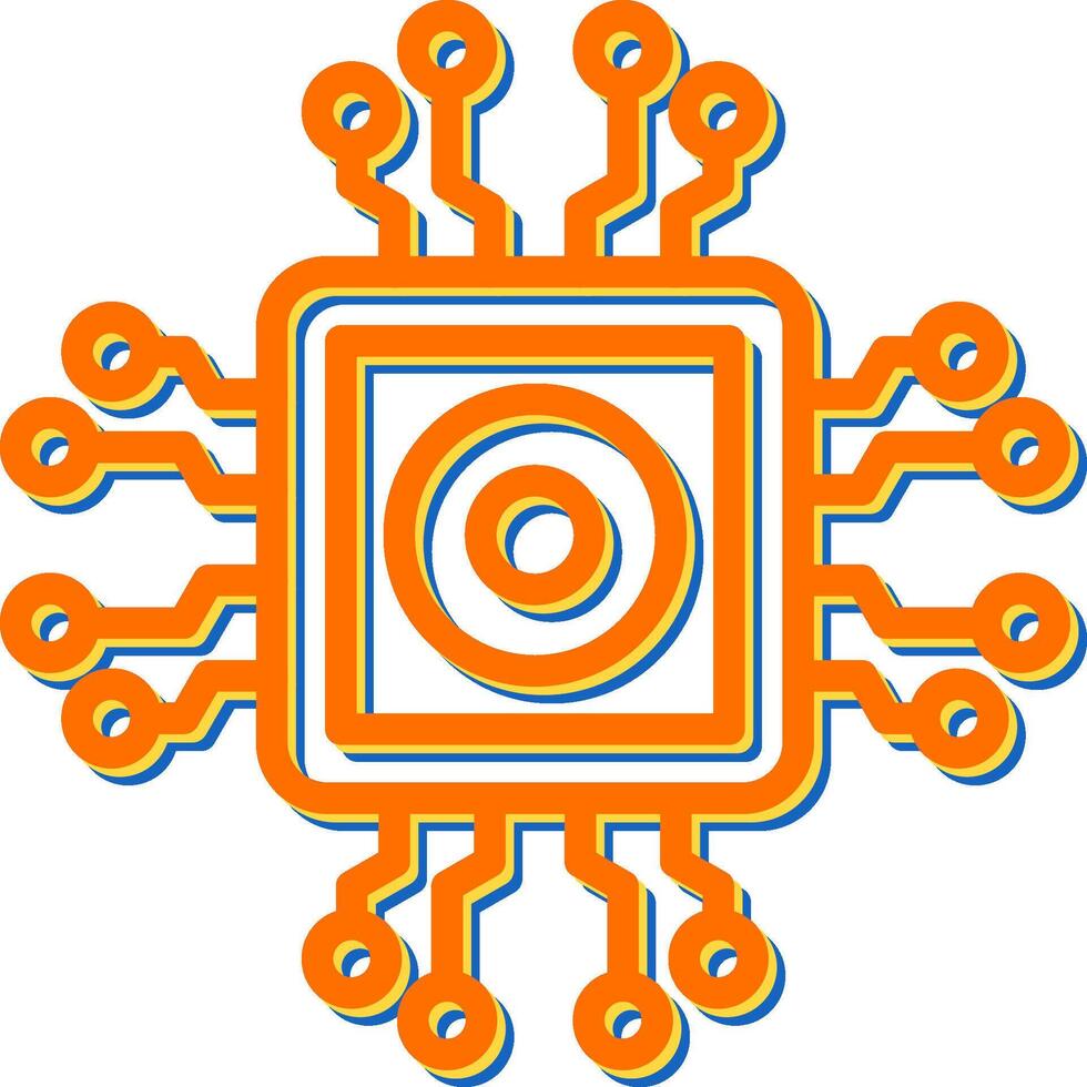 Circuit Tracer Vector Icon