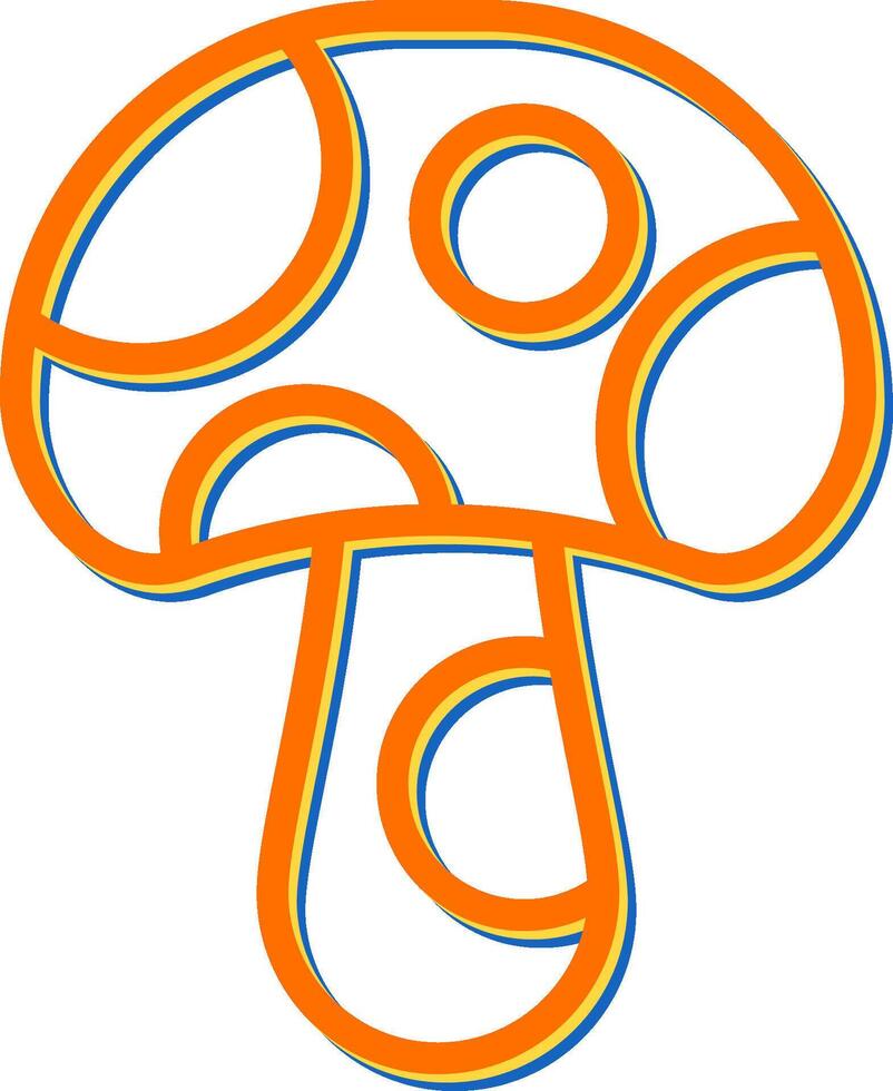 Mushroom Vector Icon