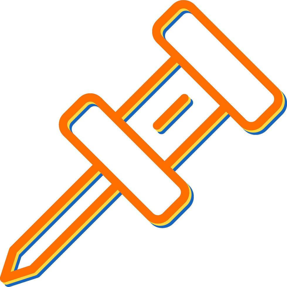 Pushpin Vector Icon
