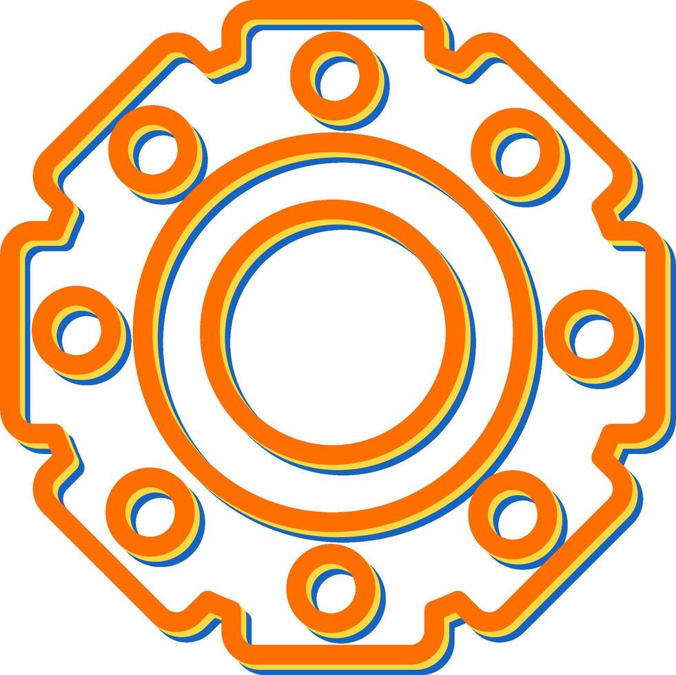 Locknut Vector Icon