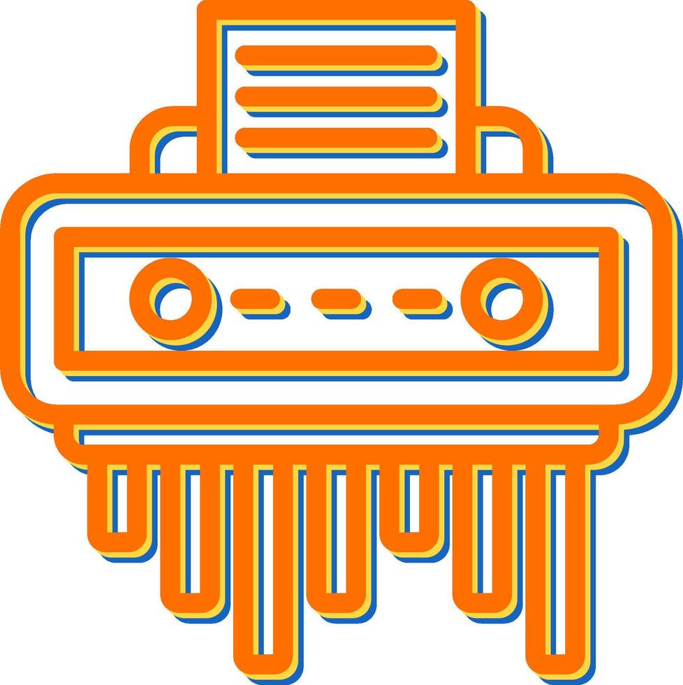 Shredder Vector Icon
