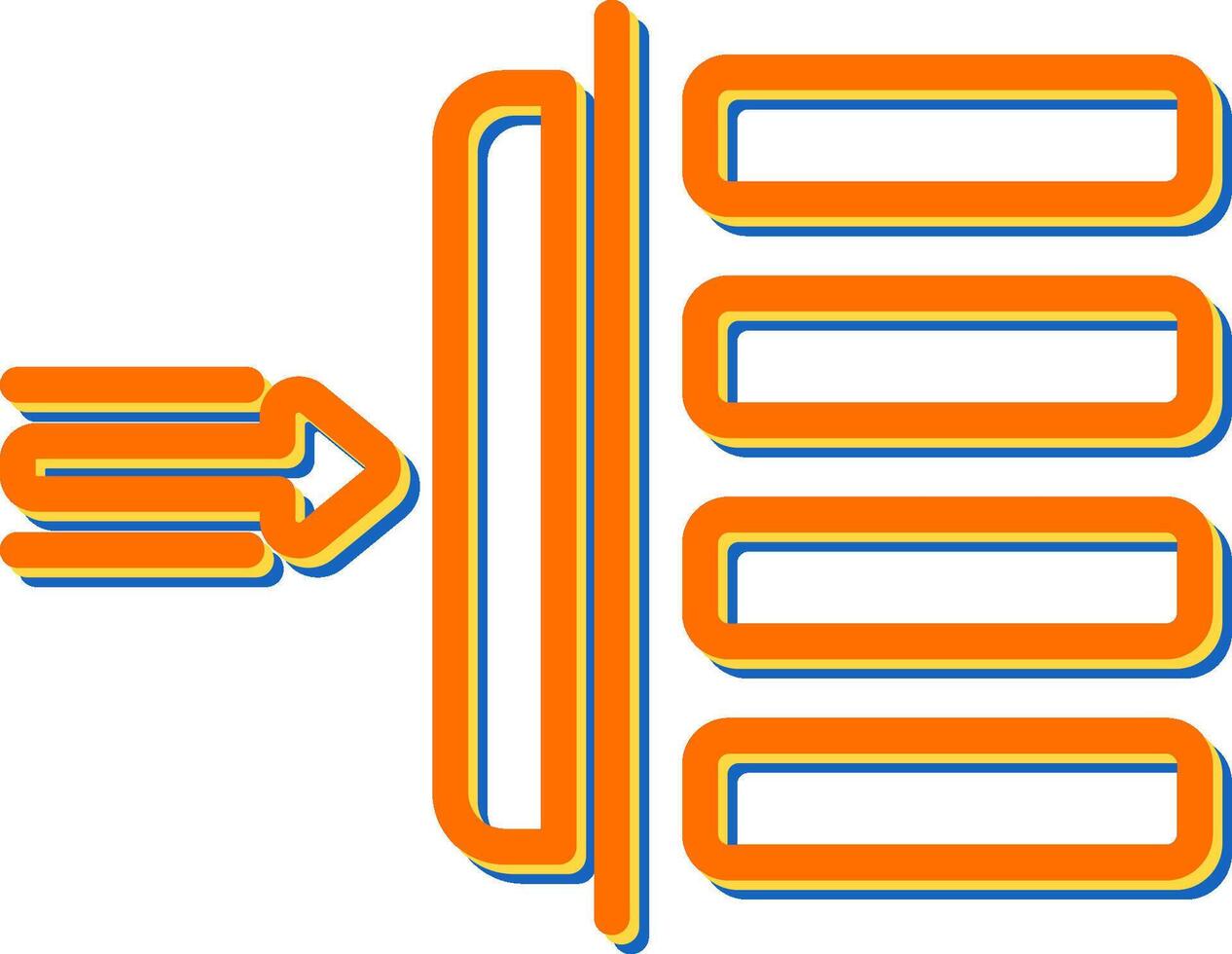 Margin Vector Icon