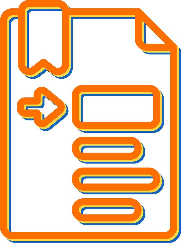 Lines Vector Icon