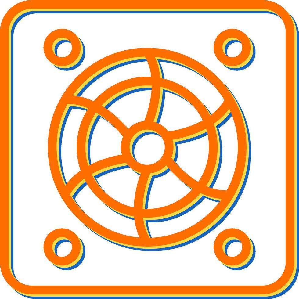 Cooling Fan Vector Icon