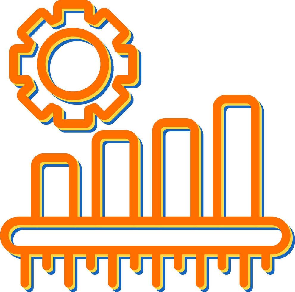 Bar Graph Vector Icon