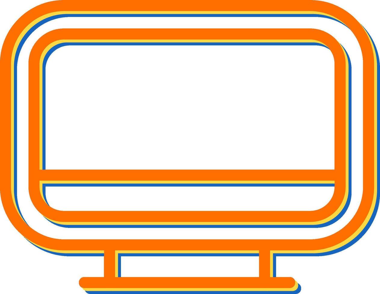 Computer Vector Icon