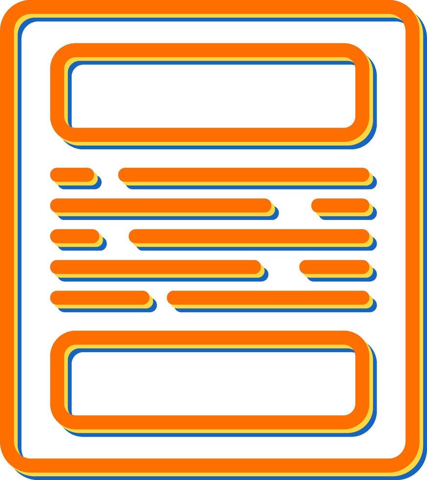 Document Vector Icon