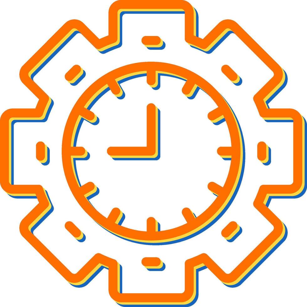 icono de vector de tiempo