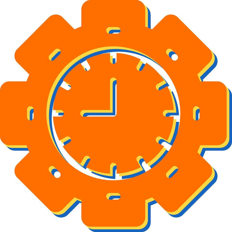 icono de vector de tiempo