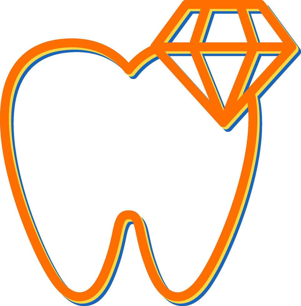White Teeth Vector Icon