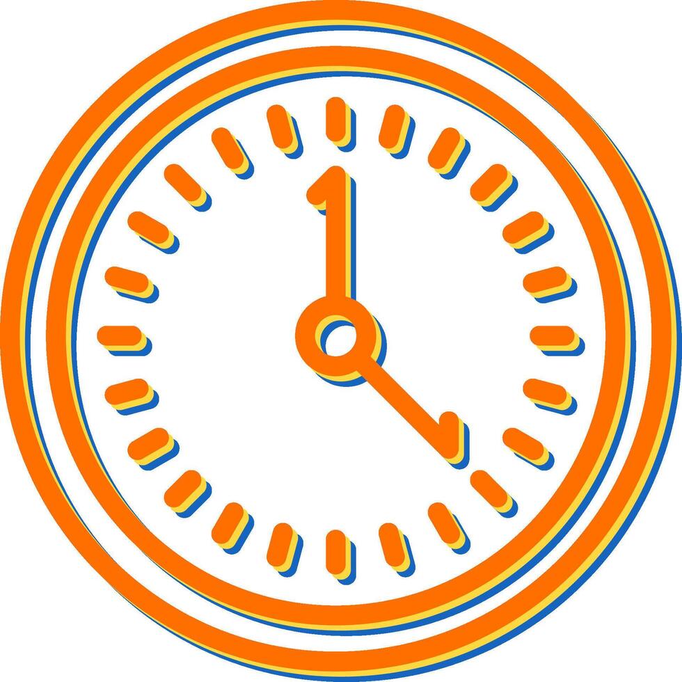 icono de vector de reloj