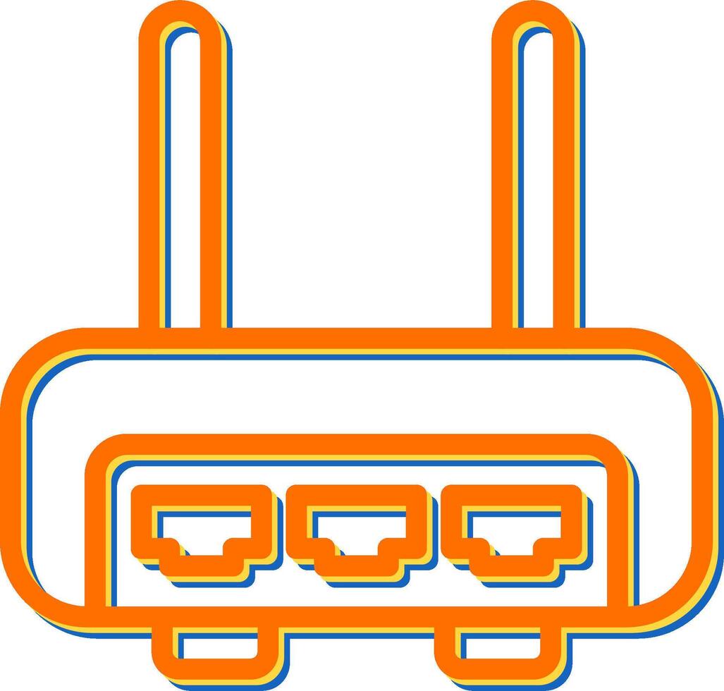 Router Vector Icon