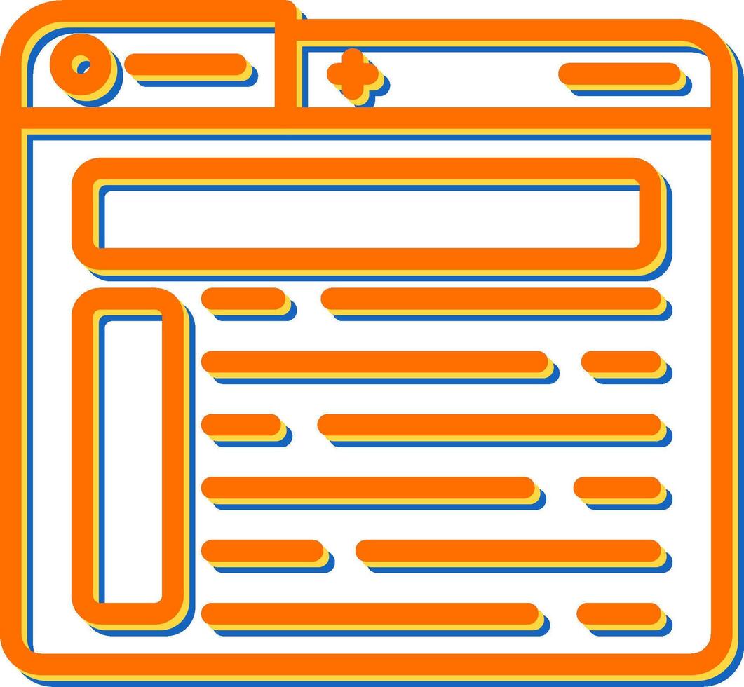 Layout Vector Icon