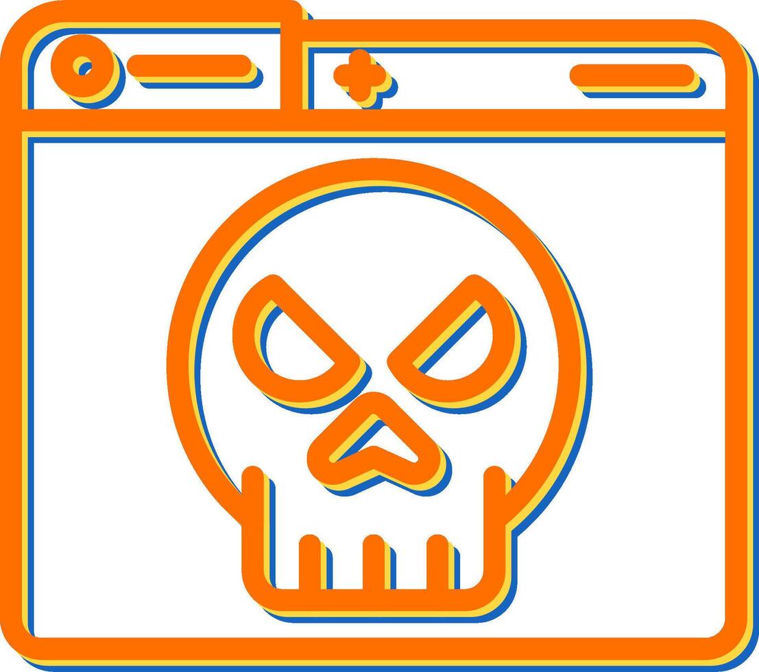 Dark Web Vector Icon