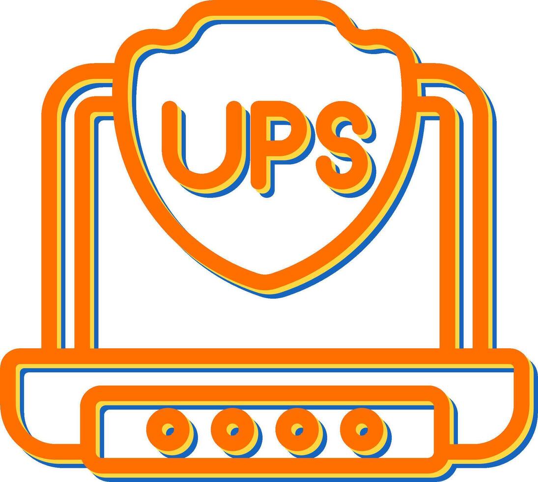 UPS Vector Icon