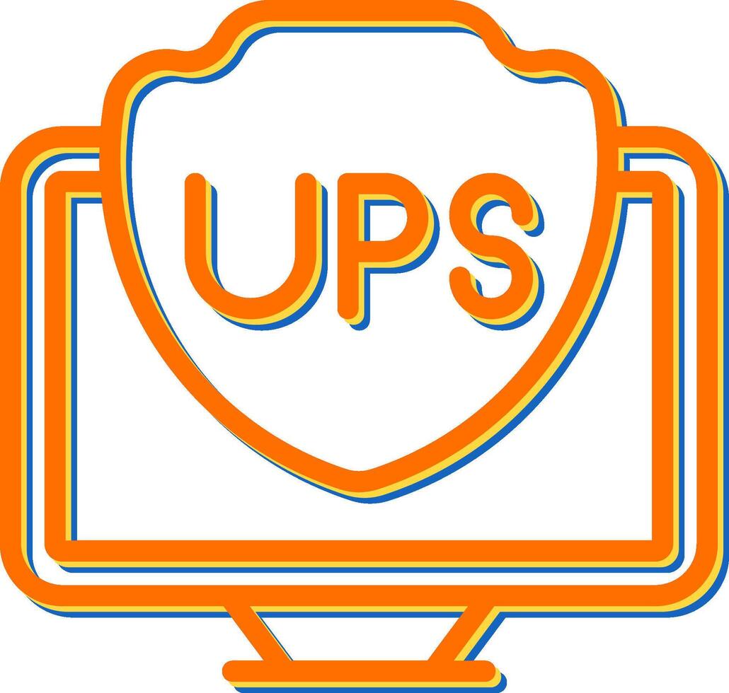 UPS Vector Icon