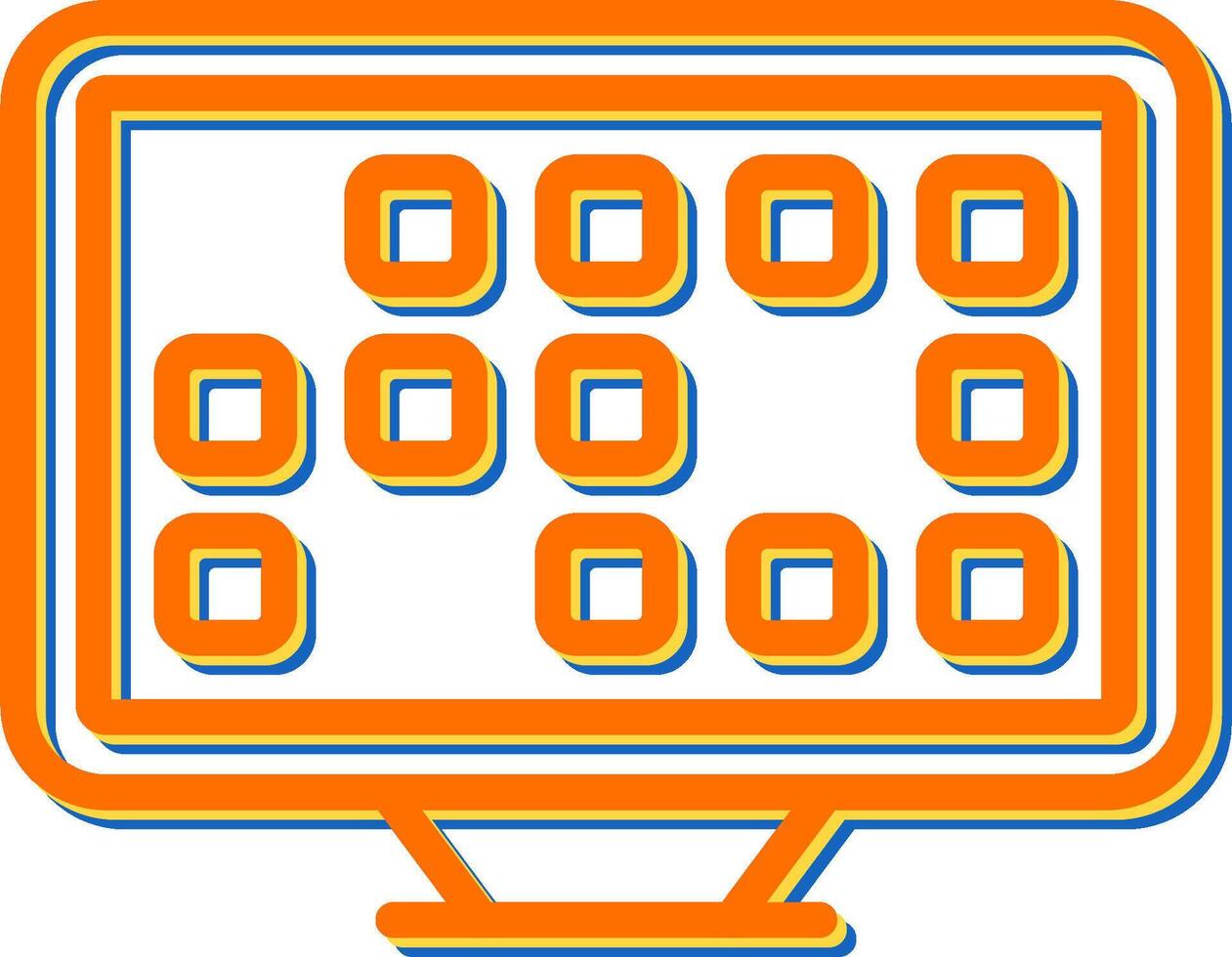 Desktop Vector Icon